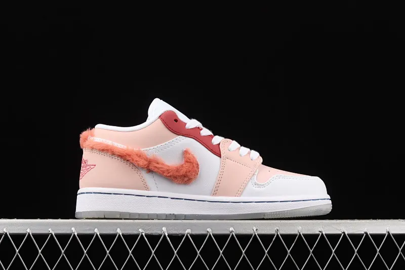 All categories Air Jordan Jordan series basketball shoes Air Jordan 1 Low Air Jordan 1 Low AJ1 Joe 1 Second Dimension Valentine's Day Low-top cultural basketball shoes DC0774-105